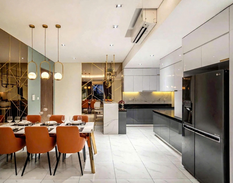 Căn hộ 2 phòng ngủ the habitat grand